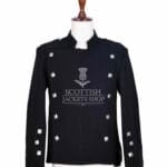 Black Wool Montrose Doublet Jacket