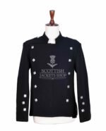 Black Wool Montrose Doublet Jacket