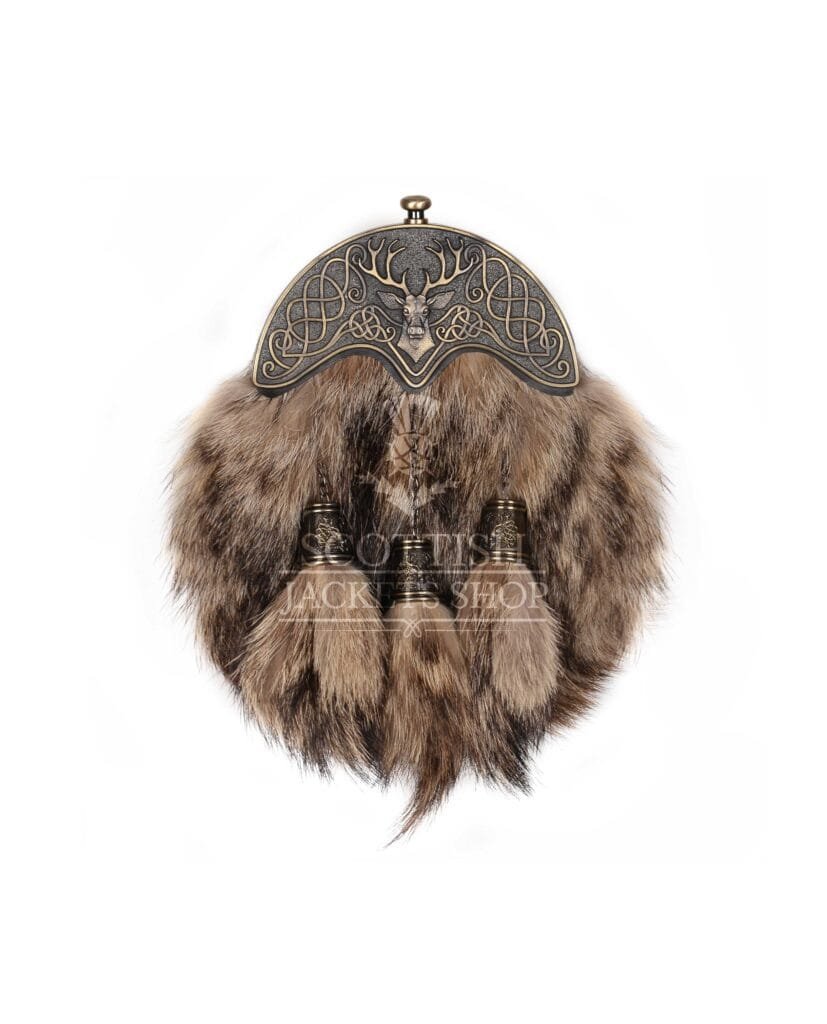 Coyote Fur Full Dress Sporran