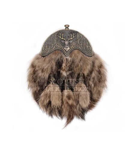Coyote Fur Full Dress Sporran