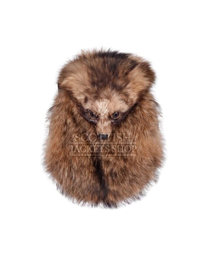 Full Mask Brown Coyote Sporran