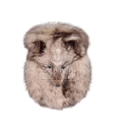 Full Mask Cream Coyote Sporran