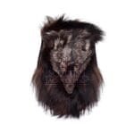 Full Mask Dark Brown Coyote Sporran
