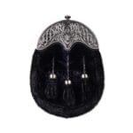 Black Seal Fur Dress Sporran