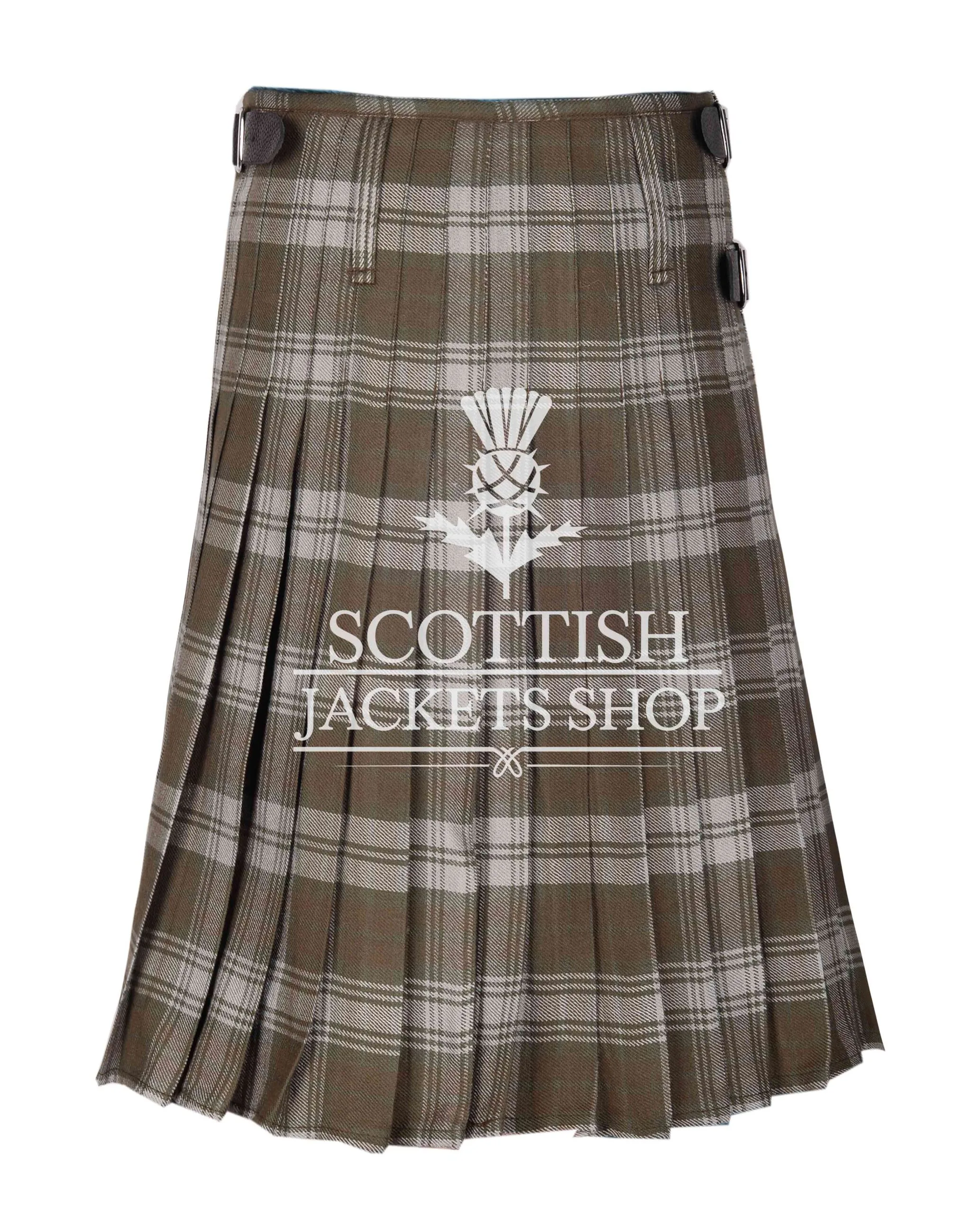 Black Watch Muted Tartan 8 Yard Kilt