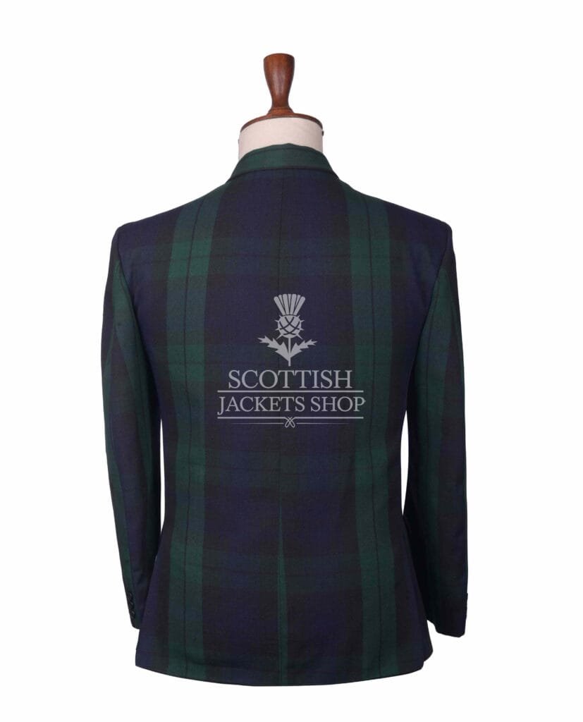 Black Watch Tartan Scottish Jacket