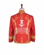 Black Wool Gold Braided Hussar Jacket