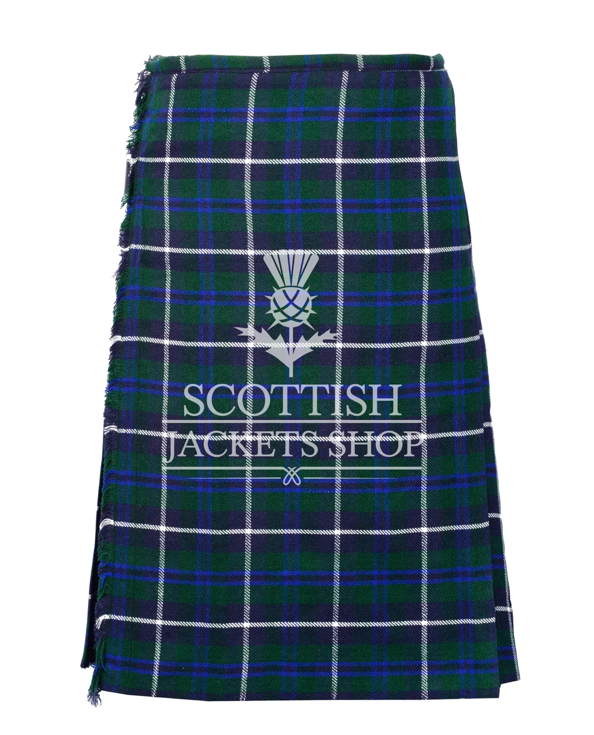 Blue Douglas Tartan 8 Yard Kilt