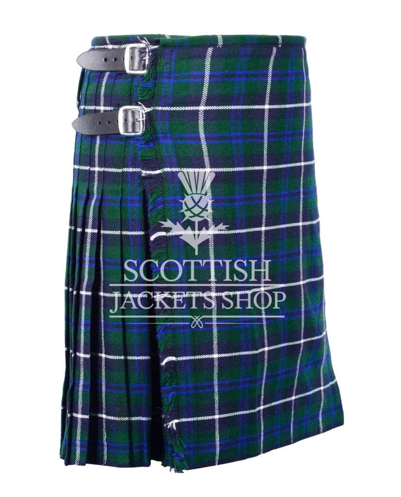 Blue Douglas Tartan 8 Yard Kilt