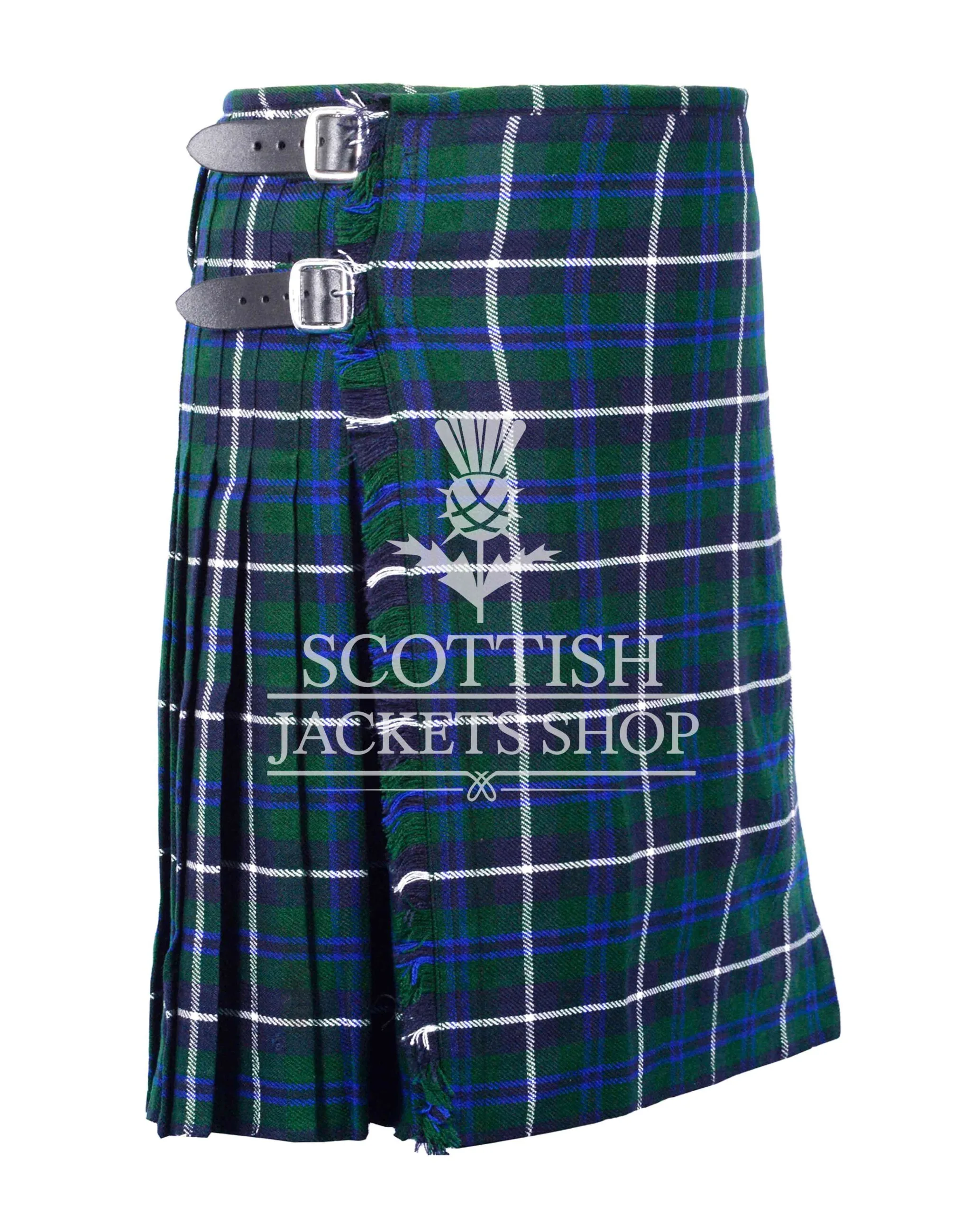 Blue Douglas Tartan 8 Yard Kilt