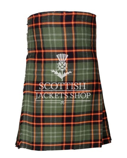 Bomb Squad Tartan Kilt 8 Yard for Men
