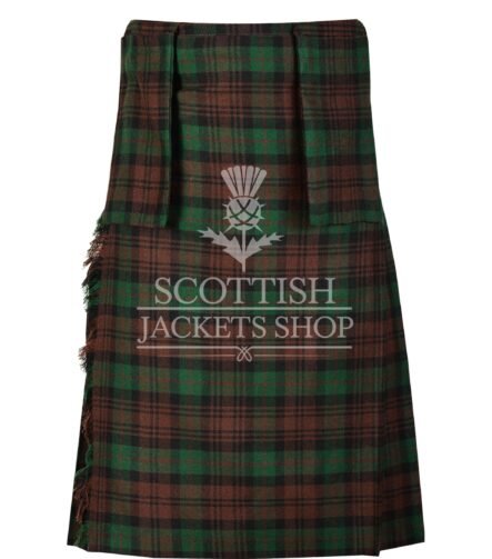 Brown Watch Tartan 8 Yard Kilt
