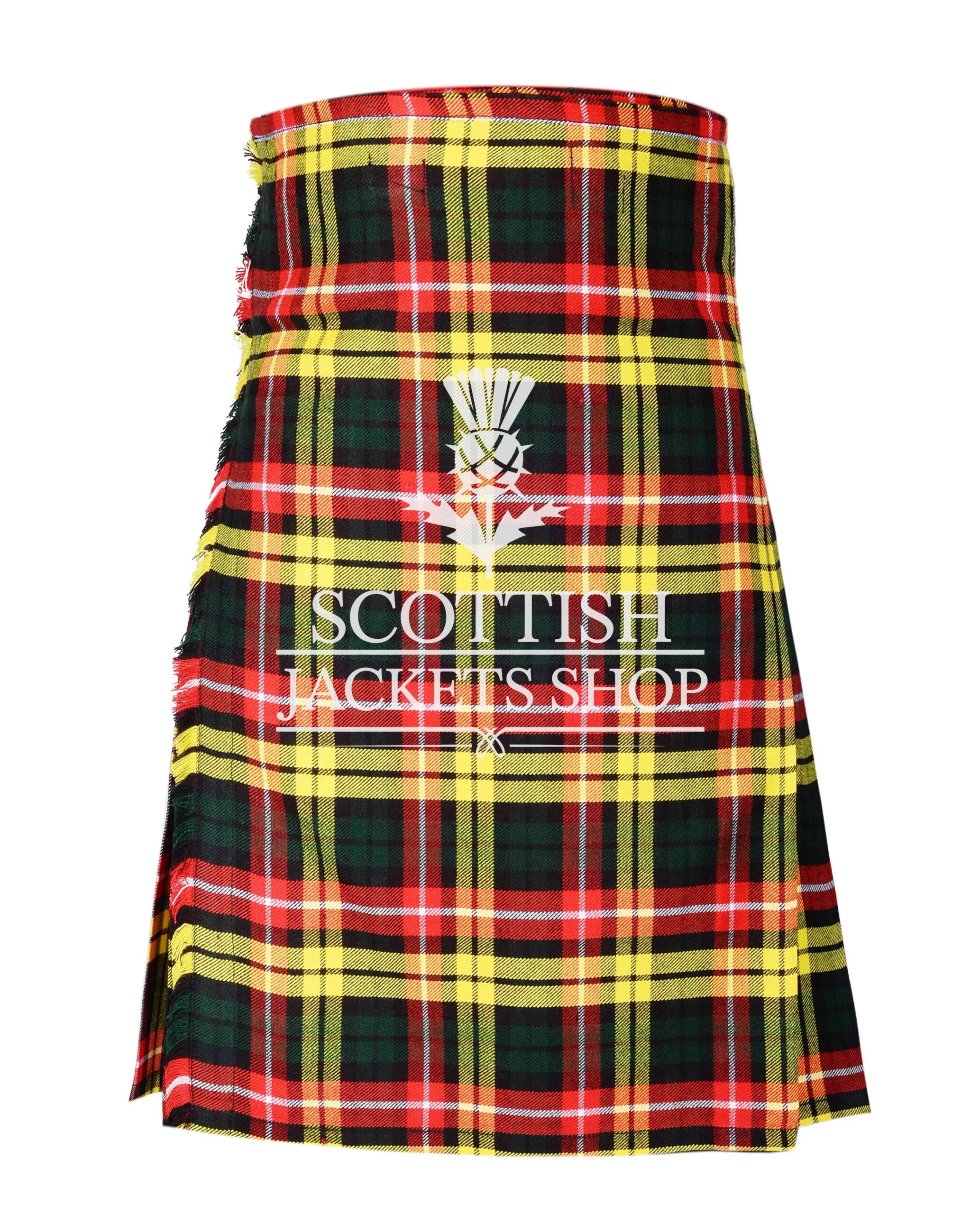 Buchanan Modern Tartan 8 Yard Kilt