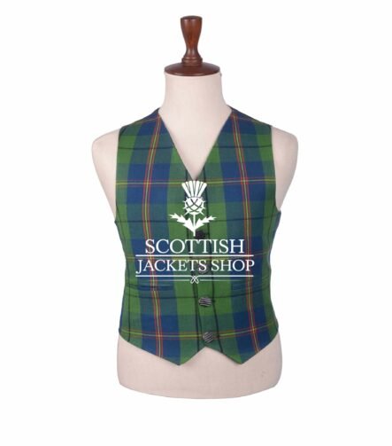 Carmichael Tartan Argyll Waistcoat