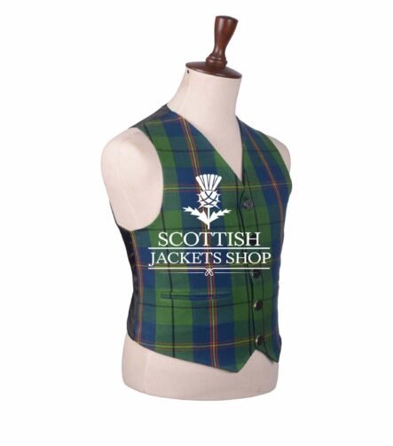 Carmichael Tartan Argyll Waistcoat