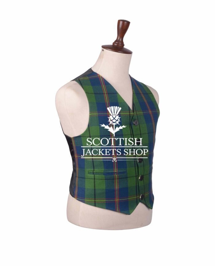 Carmichael Tartan Argyll Waistcoat