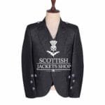 Charcoal Gray Wool Crail Jacket