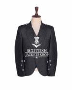 Charcoal Gray Wool Crail Jacket