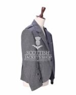 Gray Tweed Crail Jacket