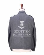 Gray Tweed Crail Jacket