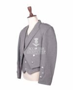 Gray Wool Prince Charlie Jacket