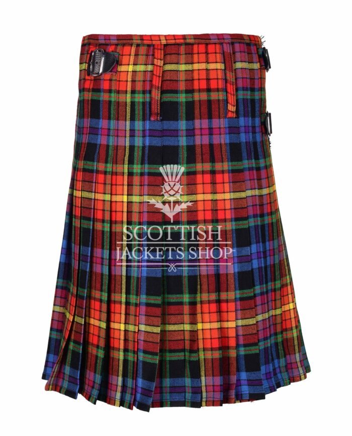 LGBTQ Pride Tartan 8 Yard Kilt