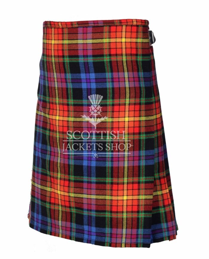 LGBTQ Pride Tartan 8 Yard Kilt