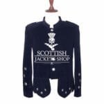 Rifle Green Velvet Kenmore Doublet Jacket