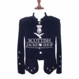 Rifle Green Velvet Kenmore Doublet Jacket