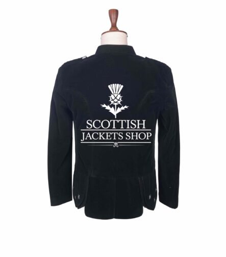 Rifle Green Velvet Kenmore Doublet Jacket