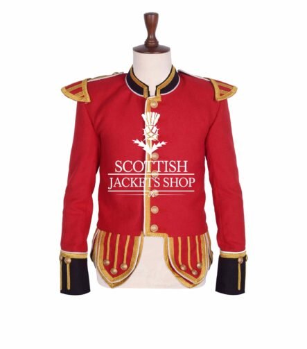 Scottish Military Piper Drummer Doublet Jacket