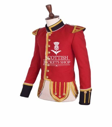 Scottish Military Piper Drummer Doublet Jacket