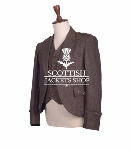 Scottish Tweed Wool Argyll Jacket