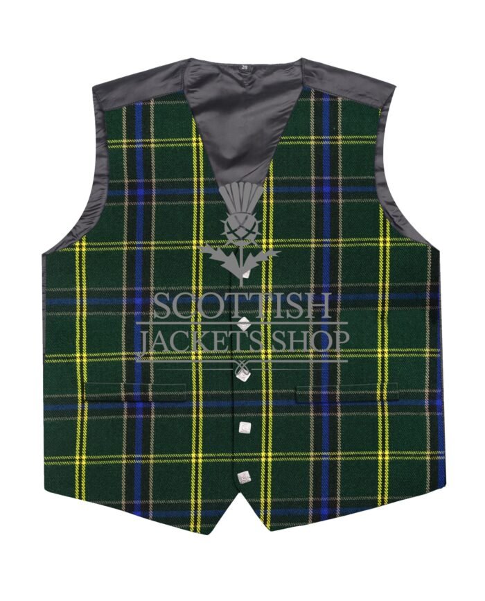 US Army 5 Buttons Argyll Waistcoat