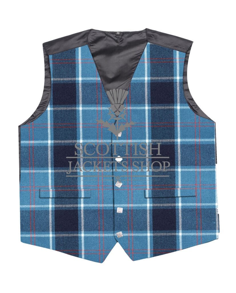 US Navy 5 Buttons Argyll Waistcoat