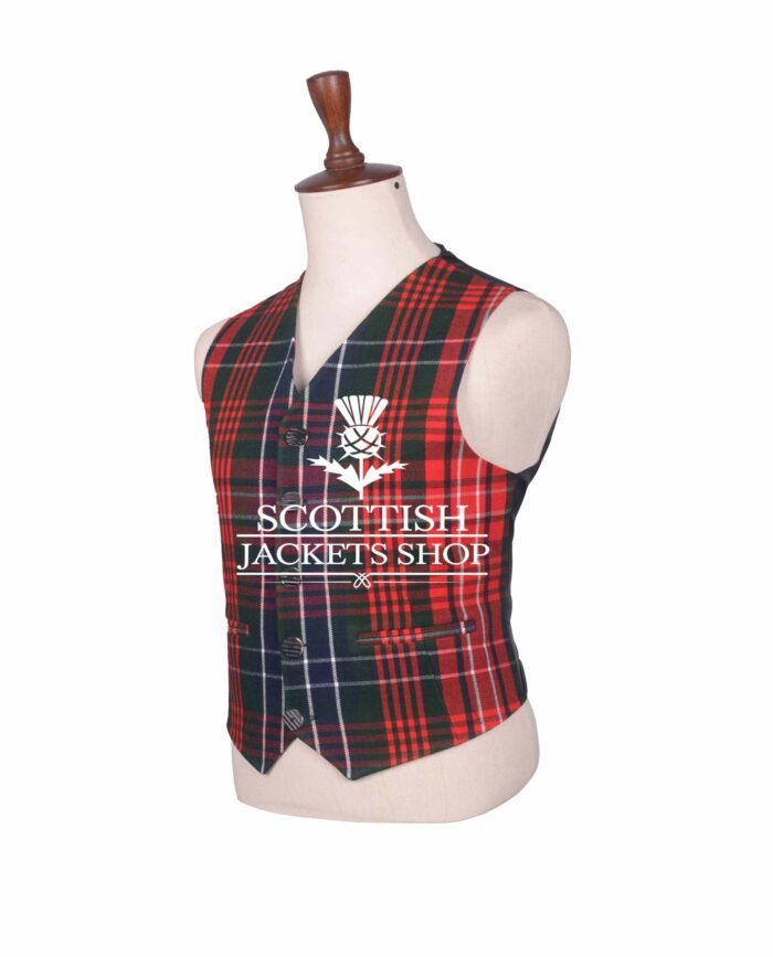 Wilson Scottish Tartan Argyll Waistcoat