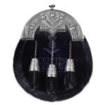 Black Seal Fur Full Dress Sporran