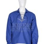 Scottish Jacobite Gillie Royal Blue Kilt Shirt