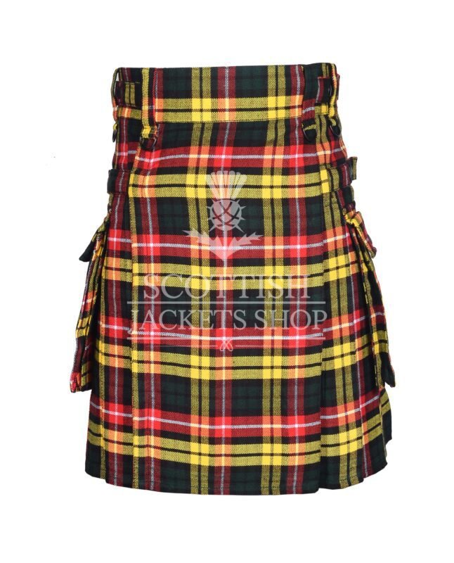 Buchanan Modern Tartan Utility Kilt
