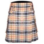 Camel of Thomson Tartan Utility Kilt