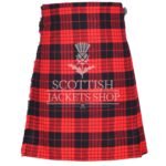 Cameron Black Tartan 8 yard Kilt