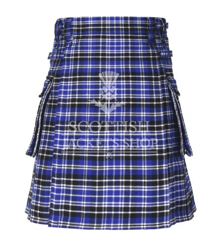 Clark Modern Tartan Utility Kilt
