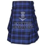 Clergy Modern Tartan Utility Kilt