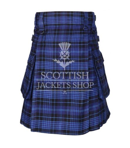 Clergy Modern Tartan Utility Kilt