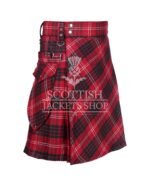 Crawford Tartan Bias Apron Tartan Utility Kilt