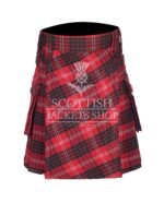Crawford Tartan Bias Apron Tartan Utility Kilt