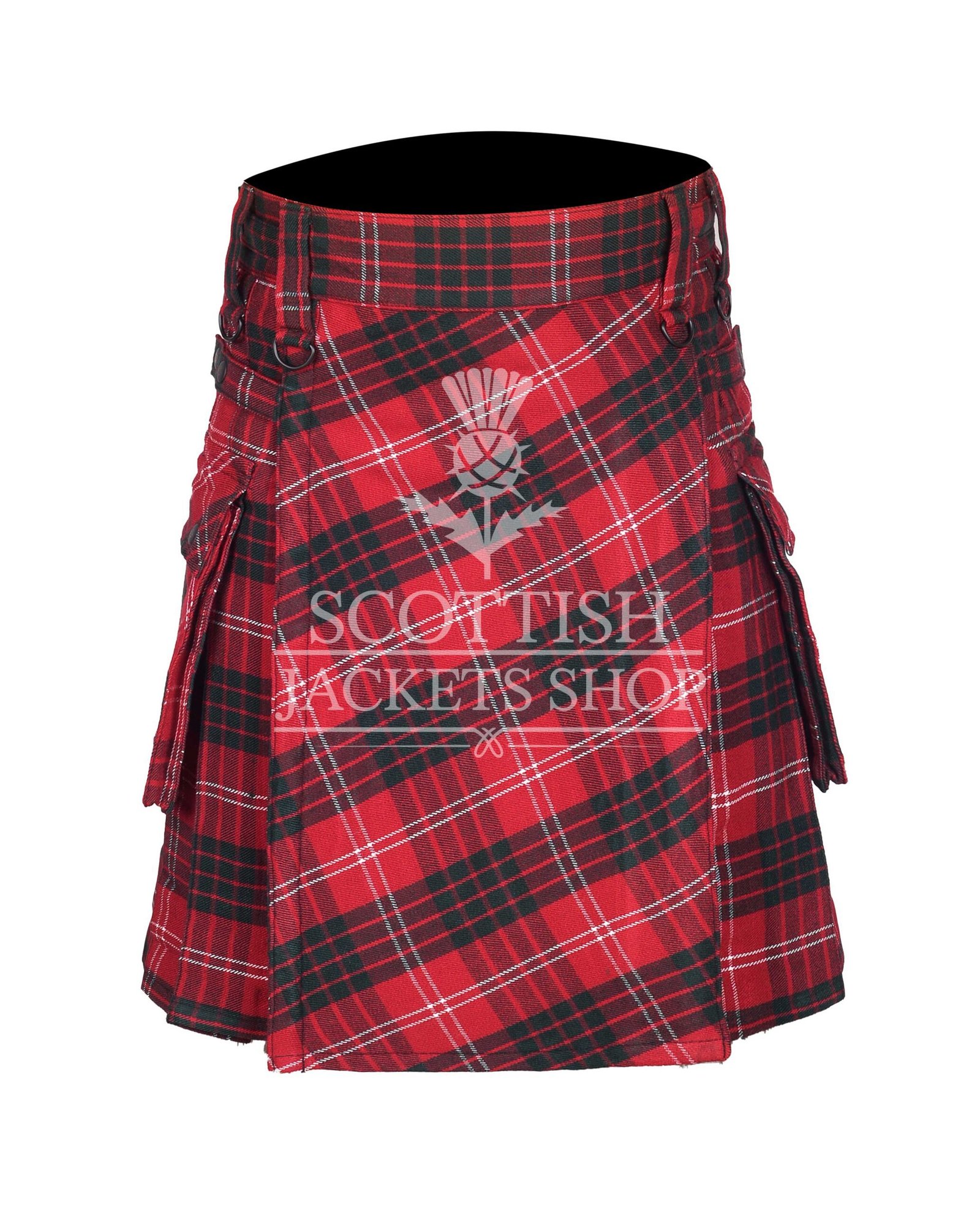 Crawford Tartan Bias Apron Utility Kilt 1 (3) Crawford Tartan Bias Apron Tartan Utility Kilt