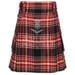 FIREFIGHTER Tartan Utility Kilt