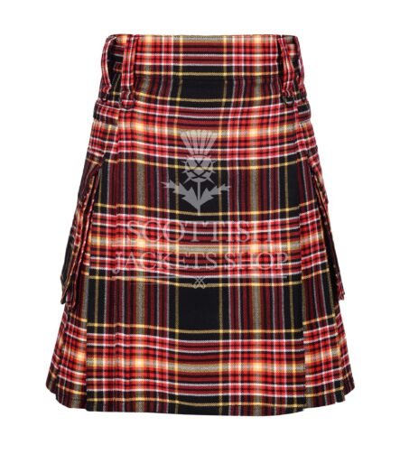FIREFIGHTER Tartan Utility Kilt