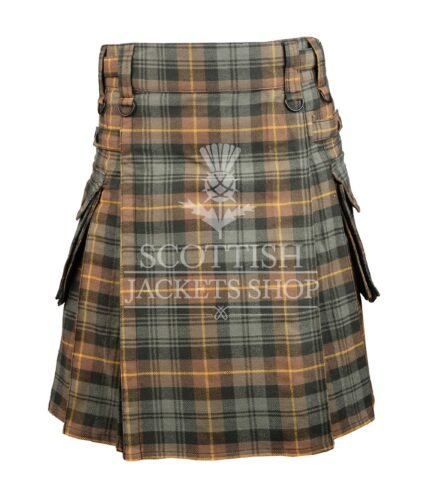 Gordon Weathered Tartan Utility Kilt